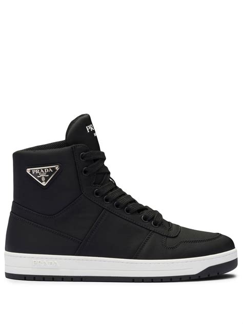 new prada sneakers 2016|high top black prada sneakers.